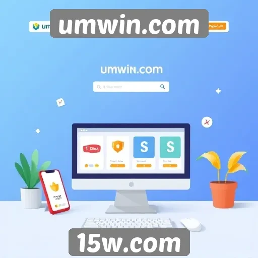 explorando a interface do usuário em umwin.com