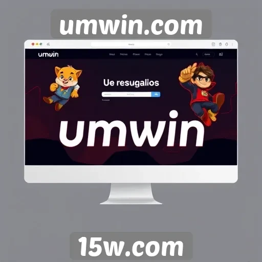 Análise da interface do usuário do site umwin